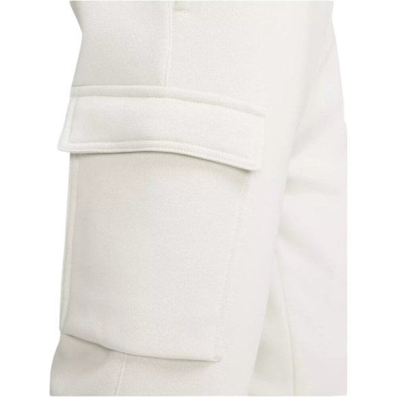 Nike Club Mens 2 Pc Sweatsuit Cargo Tracksuit Outfit Bone Tan/Black Size 2XL NWT - Picture 9 of 12